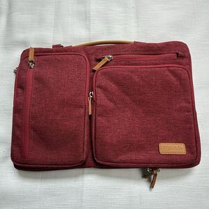 MOSISO 360 Protective Laptop Case In Red Wine  15 Inch New (no Crossbody Strap)
